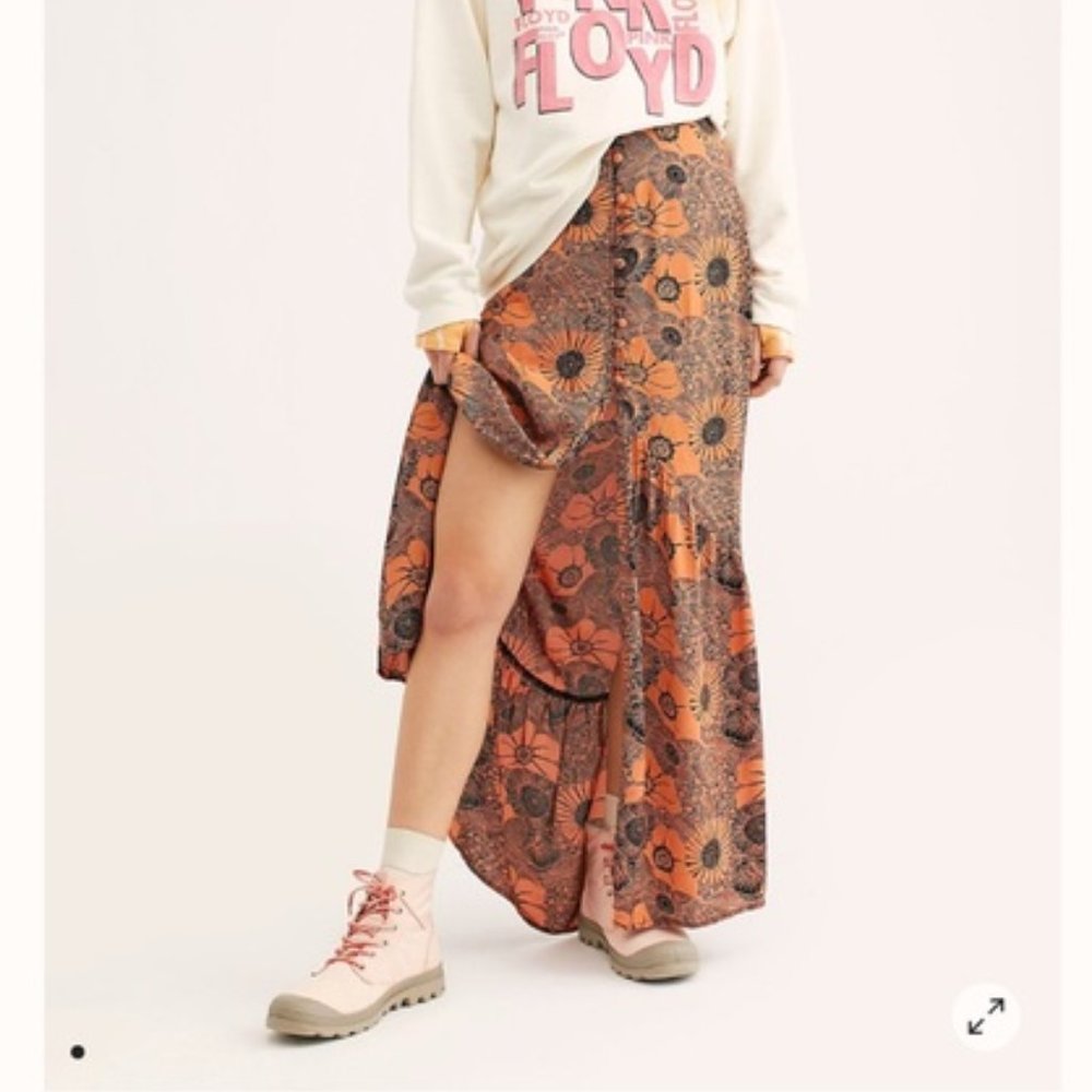 Flynn Skye Unbutton Me Maxi Skirt